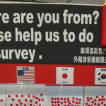 【これが日本人の国民性】台湾で出身国をシールで貼っていくアンケートで日本人だけが...