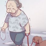 【この間 すごい犬いた】高齢女性と犬の散歩中の不思議な関係?!